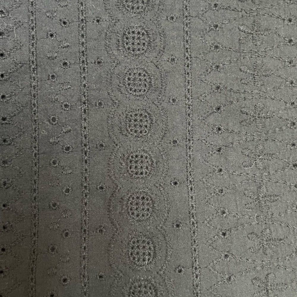 Amaro Off the Shoulder Black Eyelet Dress - Picture 6 of 7